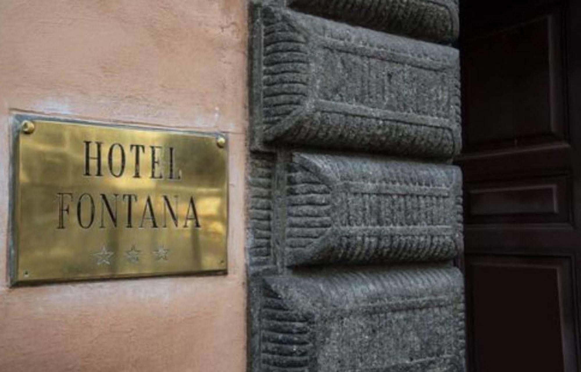 Hotel Fontana Rome Bagian luar foto